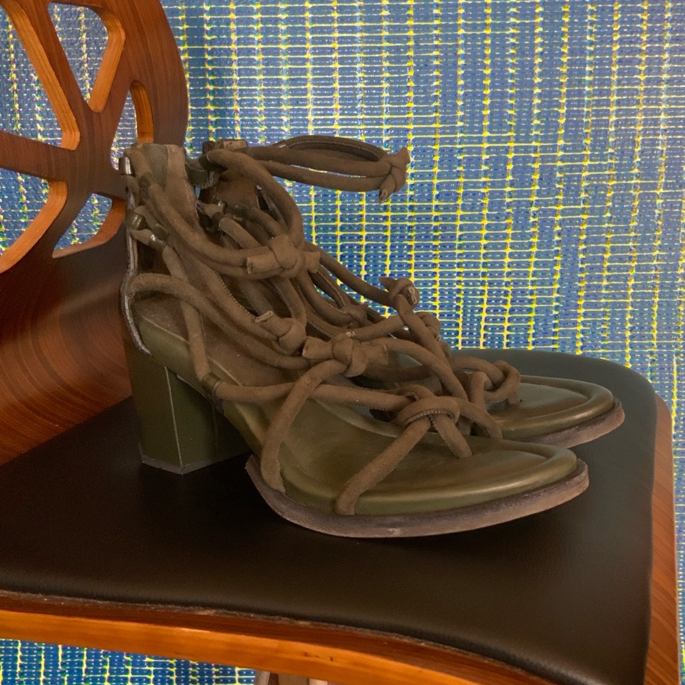 Alexander Wang Tilda Low Knotted Sandal 40